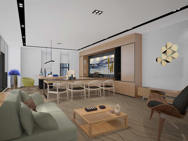 經理辦公室個性裝修